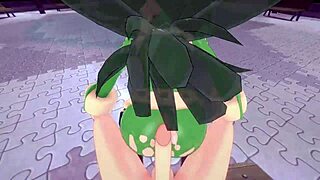 I watch Tsuyu Asui having uncensored sex in park POV, her big ass bouncing