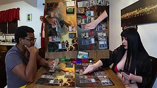 Jane is playing Magic 8 on the desk 😊
