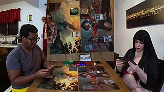 Jane is playing Magic 8 on the desk 😊