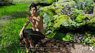 Retrieving the past with bikini girls tanning in e3 11