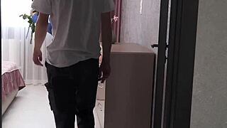 I can't resist busty redhead teen Queenlin's fresh casual fuck