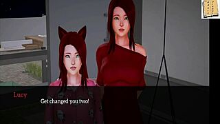 my new family episode 120 with small tits and hentai action