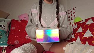 my dady got me a sex toy for xmas, and i'm obsessed.