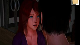 my new family episode 120 with small tits and hentai action