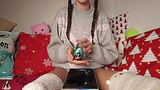 my dady got me a sex toy for xmas, and i'm obsessed.