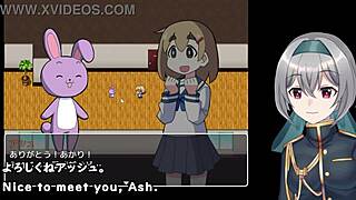 akari trials magic with small tits in hentai