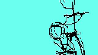 testing my pixel art animation where a doll performs oral sex blowjob