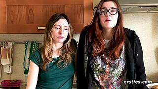 Why Do Cute Ukrainian Felicia & Lina Grind So Fine Together? Their Chemistry’s Unmatched!