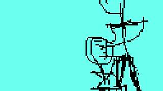 testing my pixel art animation where a doll performs oral sex blowjob