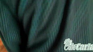 Why does cute Carla strip and finger herself so boldly?
