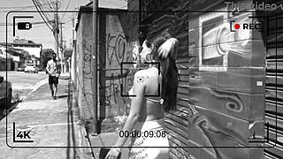 behind the scenes of porn with brunette pornstar getting anal and facial cumshot