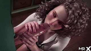 Treasureofnadia - Salesgirl Gets Wild in Ass Play