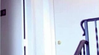 Brunette Humiliates Guy With Strapon!