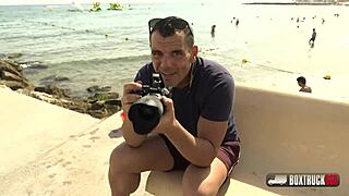 Beautiful Spanish Aysha's Big Ass Gets Cumshot In Public Contrast