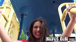 Jynx Maze's public pleasure