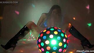 Wow! Alison Tyler Masturbates Wildly Behind the Scenes!