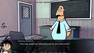 Danny Phantom Amity Park: Big Tits Blonde Milf in Goth Lesbian Action