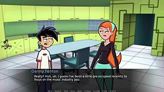 Danny Phantom Amity Park: Big Tits Blonde Milf in Goth Lesbian Action