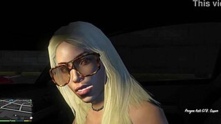GTA 5 First-Person Hooker Encounter in Car Gameplay Scene