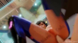 Emotional Ultimate Overwatch Collection 3 SFM Yanni Brings Anime Heat to Life