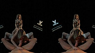 Spitroast FFFM orgy in 3D CGI with stockings drives me crazy