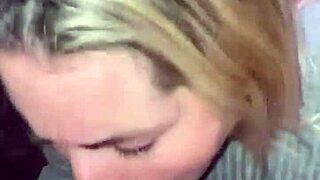 blonde slut deepthroats gay cock for ten minutes of intense pleasure