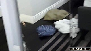 horny chums and teen caught masturbating then blowjob