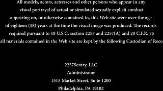 Restrained Teen Sub Sucks Dom's Cock for Rough Play