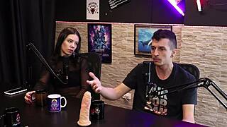 Pedro Talks Playboy And Santa Caliente As Dieni Gaucha Gets Scared By Pedro Albuquerque's Big Black Cock. She Still Takes It Anal And Oral.