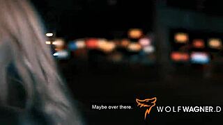 does this hot german milf let tarzan cum on her fake tits?