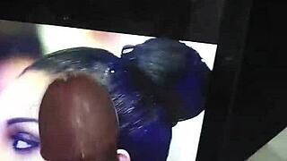 Keerthy Suresh Receives A Massive Cumload On Her Face In Rough Face Fucking