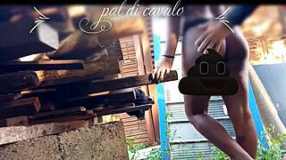 Fucked Friend's Wife In Backyard On Anniversary