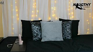 Disguised as a police officer sucking a huge dildo 😏