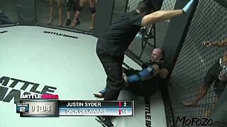 mofozo com - brunette model gets a facial after the fight