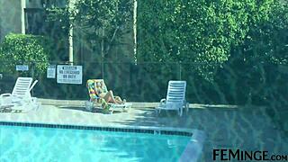 Stunning Co Ed Gets Pussy Licked