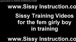 Its time to turn you into a girly girl with lingerie and panties