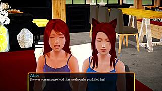 Intense Cartoon Game with Big Tits and Monster Cock Action