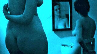 vintage retro lesbians in antique setting