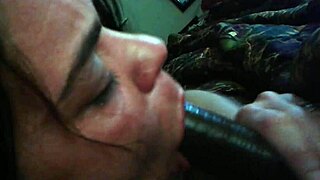 Pocahontas Worships Big Black Cock