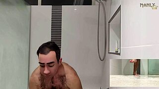 step gay dad shares one hotel bed with me alone