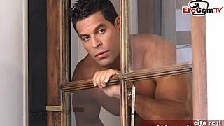 Spanish Amateur MILF Gets Seduced With Dildo Toy