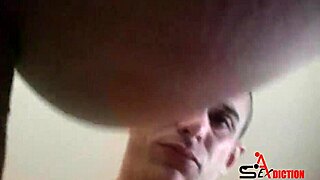 redhead sucks big dick in public