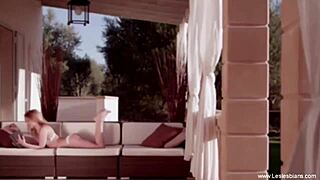 Daphne Makes Sweet Love To Lesbian Carla In Wetness Session