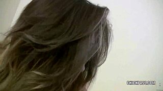 Blonde brooke giving blowjob to fat teen 😍