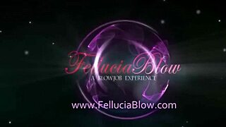 Sweet girl next door drops by for a hot blowjob session today