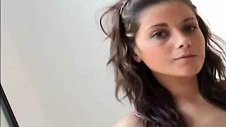 put on these cuffs, you naughty boy in lingerie fetish