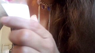 Ginger Paris Teases with Confetti Balloon Fetish Play!