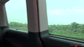 Wow! Cool Brunette Joins Horny Stranger in Van for Wild Ride