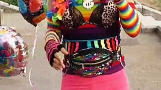 Tandooridick69 shows off cock in skirt and thong 😏