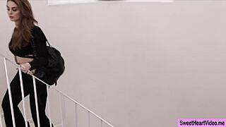 crystal watches maddy in a licking scene.